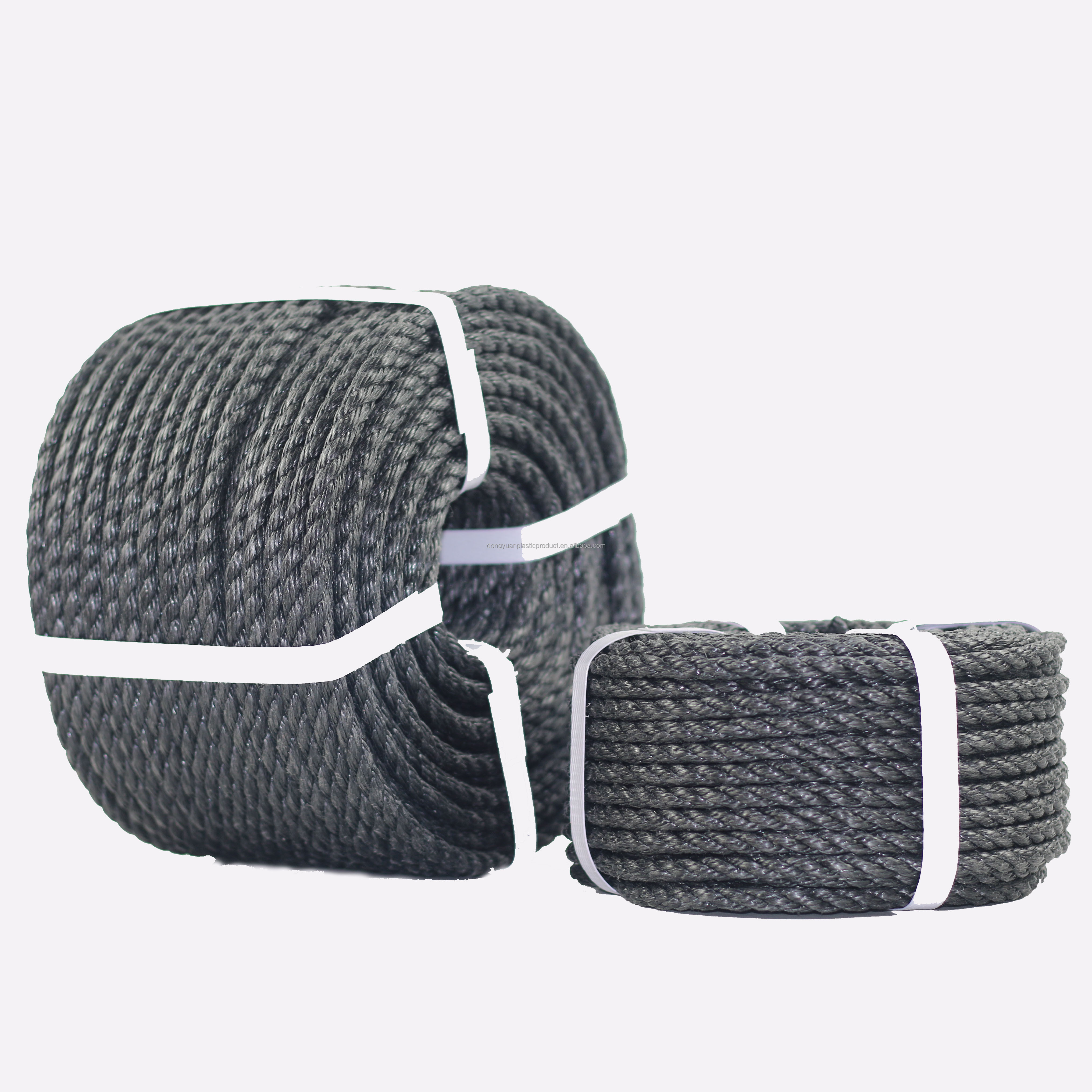 Good quality PPPE twisted rope with plastic reel packing  (4)
