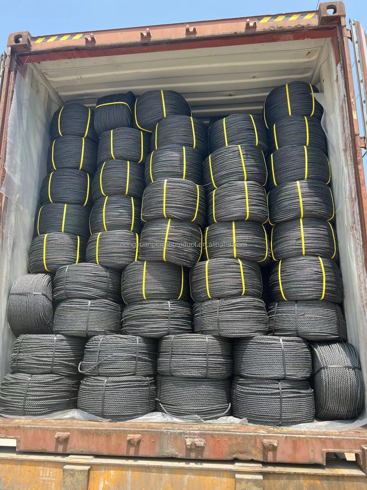 Good quality PPPE twisted rope with plastic reel packing  (6)
